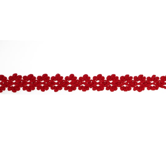0.8" Crochet Flower Lace Trim by Celebrate It